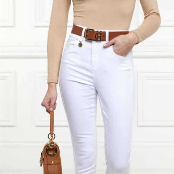 NWT Holland Cooper white jodhpur jeans - Picture 2 of 4